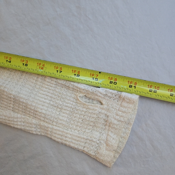 Anthropologie Saturday Sunday Almeria Hooded Cowl Ivory Pullover Sweater CW3 - Picture 8 of 12